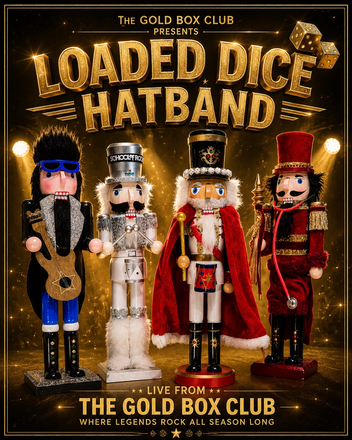 Loaded Dice Hatband Live at the Gold Box Club album cover