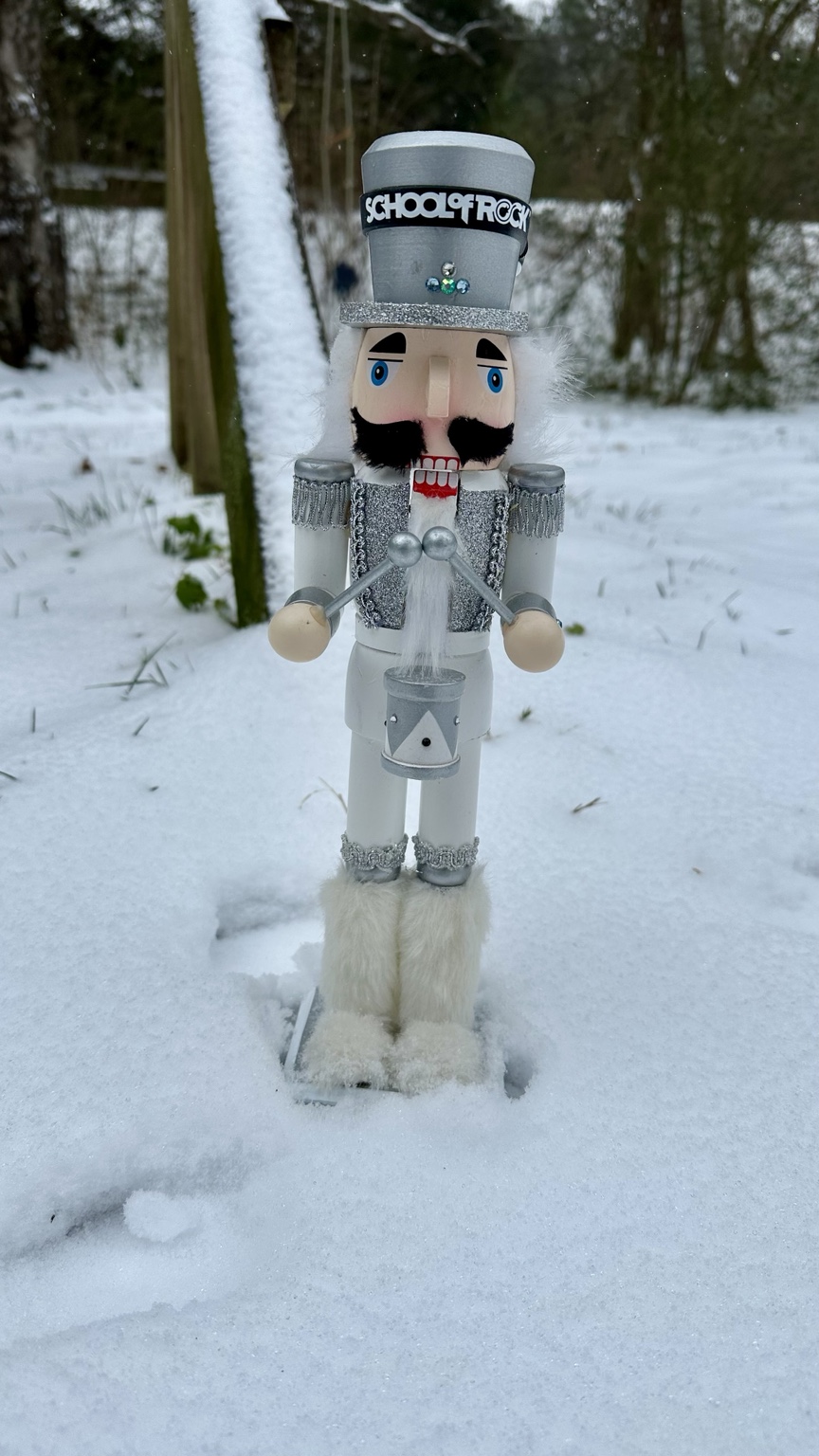 Spycracker field operative in snow